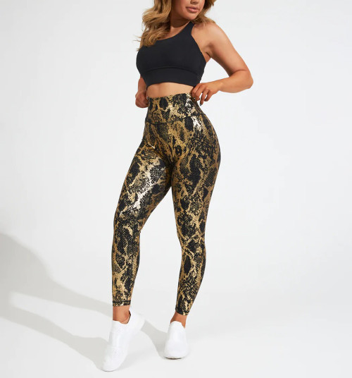 Custom embossed High Waist Yoga Pants manufacturer | Gym Sports Workout Leggings suppliers