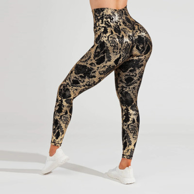 Custom embossed High Waist Yoga Pants manufacturer | Gym Sports Workout Leggings suppliers