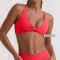 Custom Padded Front Scrunch Sports Bra Manufacturer  | Soft Breathable Sports Bra Top supplier