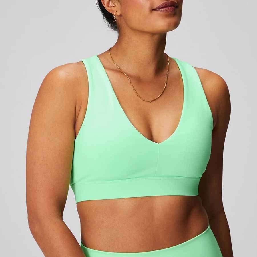 Custom back pocket Sports Bra Manufacturer