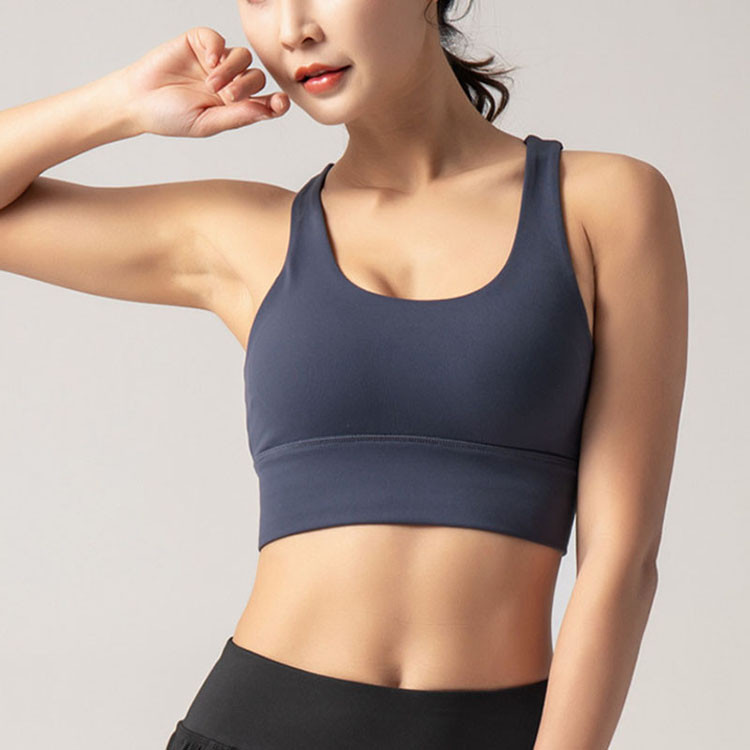 Custom Adjustable Strap Sports Bra Manufacturer 