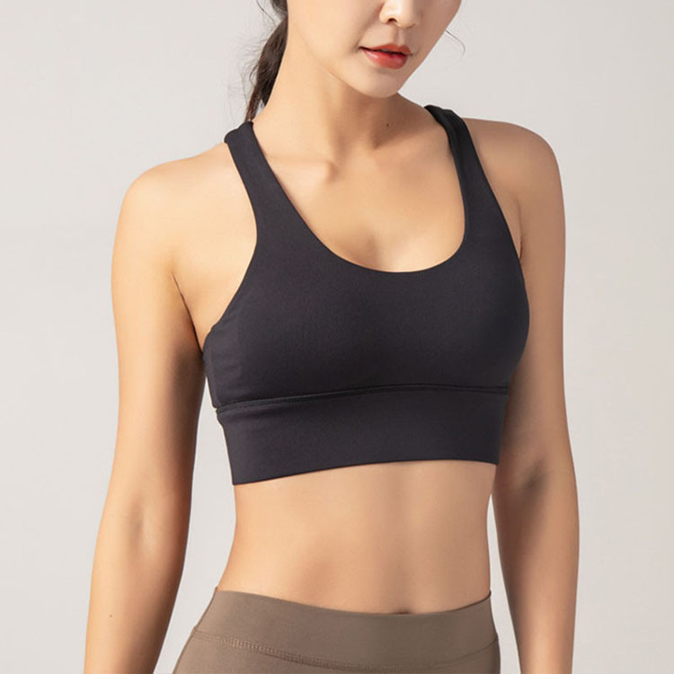 Custom Adjustable Strap Sports Bra Manufacturer 