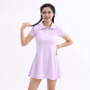 Custom Tennis Golf Dress with Shorts Pickleball Manufacturer | Women Sports Outfit Dress suppliers