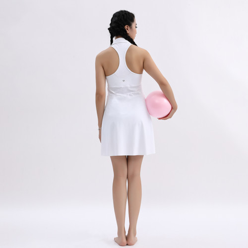 Custom Workout Sleeveless Polo Golf Dress Manufacturer | Women Lightweight Athletic Dress suppliers