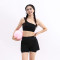 Custom one shoulder Women Sports Bra Manufacturer | Summer Active Sportswear Set suppliers