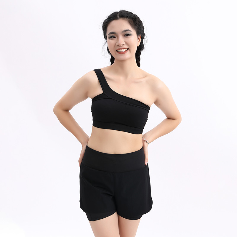 one shoulder Women Sports Bra Manufacturer 