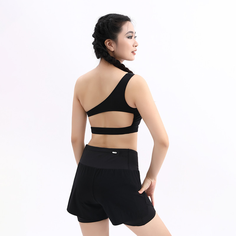 one shoulder Women Sports Bra Manufacturer 