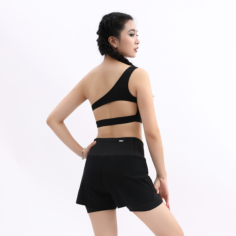 one shoulder Women Sports Bra Manufacturer 