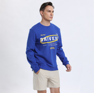 Custom Screen Printing Crew Sweatshirts manufacturer | oversize Sweatshirts Clothing suppliers