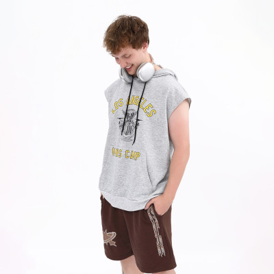 Cotton Mens Gym Tank Tops Tracksuit Manufacturer | Custom Graphic hoodie Athletic Supplier