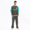 Cotton Custom Embroidery Tracksuit Manufacturer | Fleece Oversized Patchwork Tracksuits Supplier
