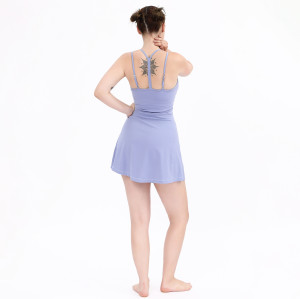 Custom Exercise Workout Golf Dress for Women Manufacturer | Tennis Dress Built-in Bra suppliers