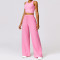 Custom Yoga Flared Pants Set Manufacturer | High-strength Two-piece Activewear For Women suppliers