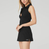 Polyester Spandex V Neck Tennis Dress Manufacturer | High Impact Tennis Dress suppliers