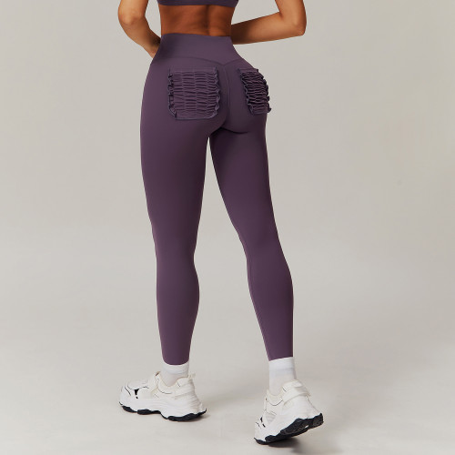 Hip-lifting scrunch sports Leggings Manufacturer | Spandex Butt Lift Fitness pants suppliers