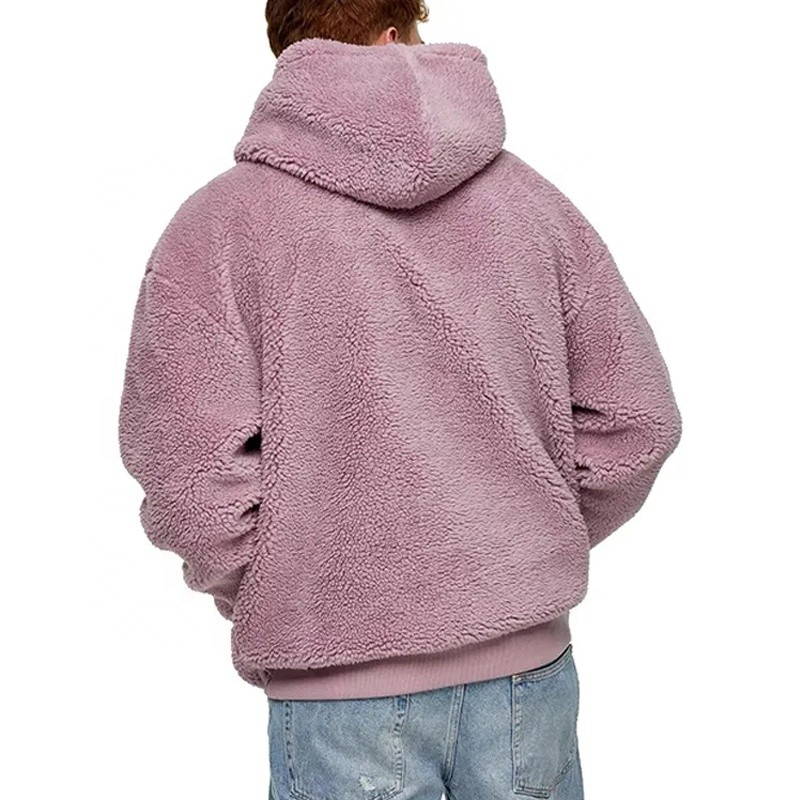 Embroidery Sherpa Hoodie manufacturer