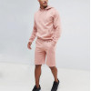 Sports Tracksuit Short Set Manufacturer |  Custom Logo Plain Men Tracksuit Sweatsuit Supplier