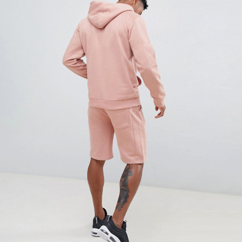 Sports Tracksuit Short Set Manufacturer |  Custom Logo Plain Men Tracksuit Sweatsuit Supplier