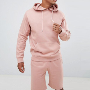 Sports Tracksuit Short Set Manufacturer |  Custom Logo Plain Men Tracksuit Sweatsuit Supplier