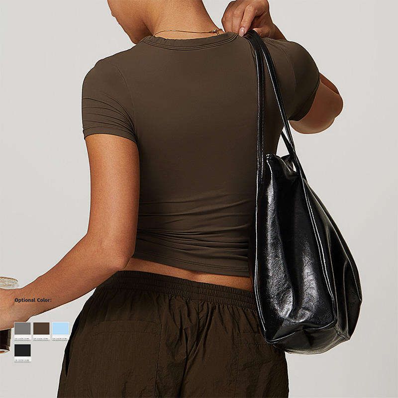 Fitness Short Sleeve Tops Factory