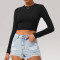 Long Sleeved Yoga T shirt Manufacturer | Gym Wear Stretch Workout Clothes  Manufacturer