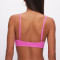 Fitness Workout Gym Active Sports Bra supplier | Custom Nylon Pink Training Sports Bra Vendor