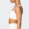 Compression Ribbed Sports Bra supplier | Custom Cross Back Ladies Nylon Spandex Sports Bra Vendor