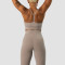 Running Nude Thin Straps Sports Bra supplier | Custom Nude Thin Straps Sports Bra Vendor