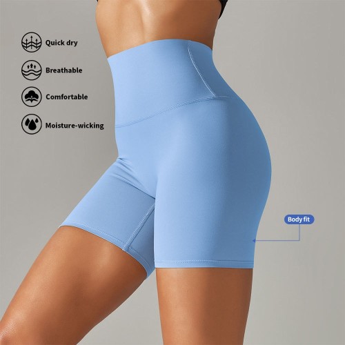 Custom Butt Lifting Workout Yoga Active Shorts Manufacturer | Compression Gym Biker Shorts Supplier