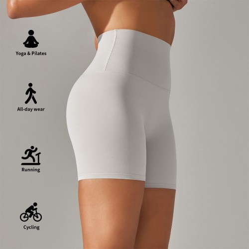 Custom Butt Lifting Workout Yoga Active Shorts Manufacturer | Compression Gym Biker Shorts Supplier