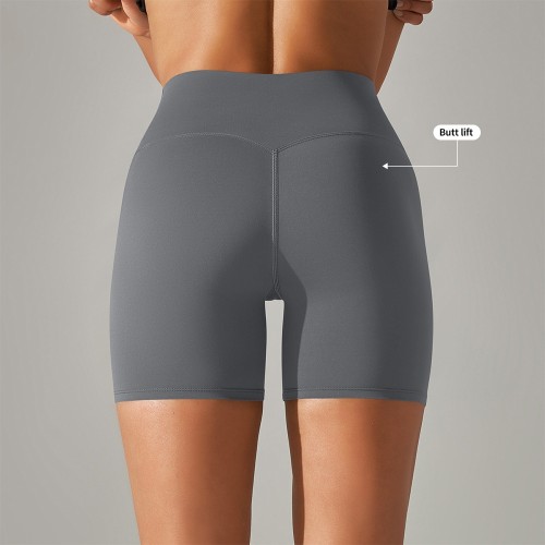 Custom Butt Lifting Workout Yoga Active Shorts Manufacturer | Compression Gym Biker Shorts Supplier