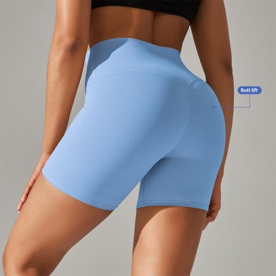 Custom Butt Lifting Workout Yoga Active Shorts Manufacturer | Compression Gym Biker Shorts Supplier