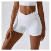 Custom High Waist Butt Lifting Shorts Manufacturer | Women Women Elastic Yoga Shorts Supplier