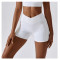 Custom High Waist Butt Lifting Shorts Manufacturer | Women Women Elastic Yoga Shorts Supplier
