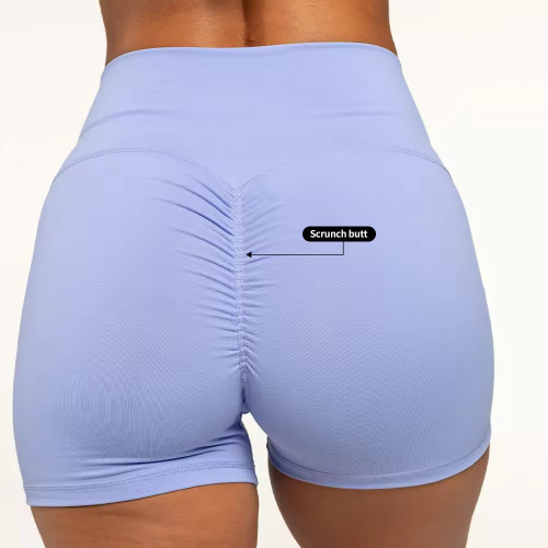 Custom Compression Scrunch Biker Yoga Shorts Manufacturer | Women Booty Push up Shorts Supplier