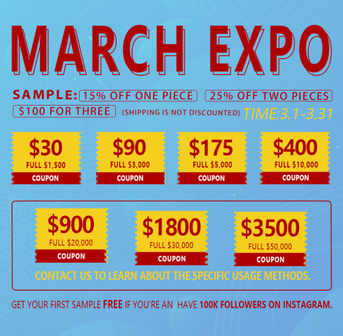 highly anticipated March Expo