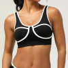 Sexy Yoga Fitness Color Blocked Sports Bra supplier | Custom Activities Open Back Sports Bra Vendor