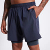 Athletic Double-Layer Running Shorts Manufacturers 丨Sportswear Open Pocket Shorts factory