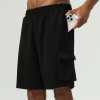 Breathable Sports Big Pocket Shorts Manufacturers丨Cotton Polyester Gym Shorts factory