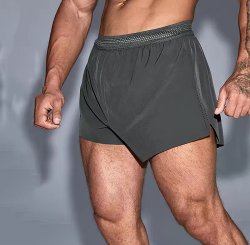 Double Layers Fitness Training Shorts Manufacturers丨Custom Running Men Shorts factory