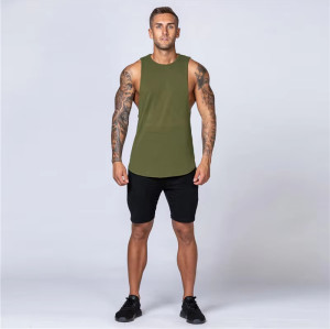 Custom Sport Gym Men's Tank Tops Manufacturers 丨 Streetwear Fitness Wear Men factory