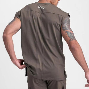 Custom Fitness Training Tank Tops Manufacturers 丨 Activewear Gym Tops Fitness Wear factory
