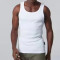 Custom Men Gym Ribbed Tank Top Manufacturers丨 Running Compression Athletic Stringer factory