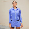 3 Piece Sport Wear Bonded Jackets Tracksuits Manufacturer |  Double Layer Running Shorts supplier
