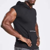 Custom Hooded Tank Top With Zipper Pocket Manufacturers丨 Quick Dry Blank Tank Top factory