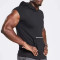 Custom Hooded Tank Top With Zipper Pocket Manufacturers丨 Quick Dry Blank Tank Top factory