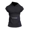 Custom Hooded Tank Top With Zipper Pocket Manufacturers丨 Quick Dry Blank Tank Top factory