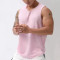 Custom Gym Tank Top Men Running Singlet Manufacturers丨 Polyester Gym Workout Tank Tops factory