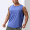Custom Gym Tank Top Men Running Singlet Manufacturers丨 Polyester Gym Workout Tank Tops factory