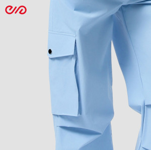 Custom Workout Clothes Long Sleeve Top Manufacturer | Casual Cargo Loose Pants Supplier